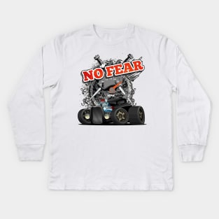 No Fear - MPH - Hot Rods Kids Long Sleeve T-Shirt